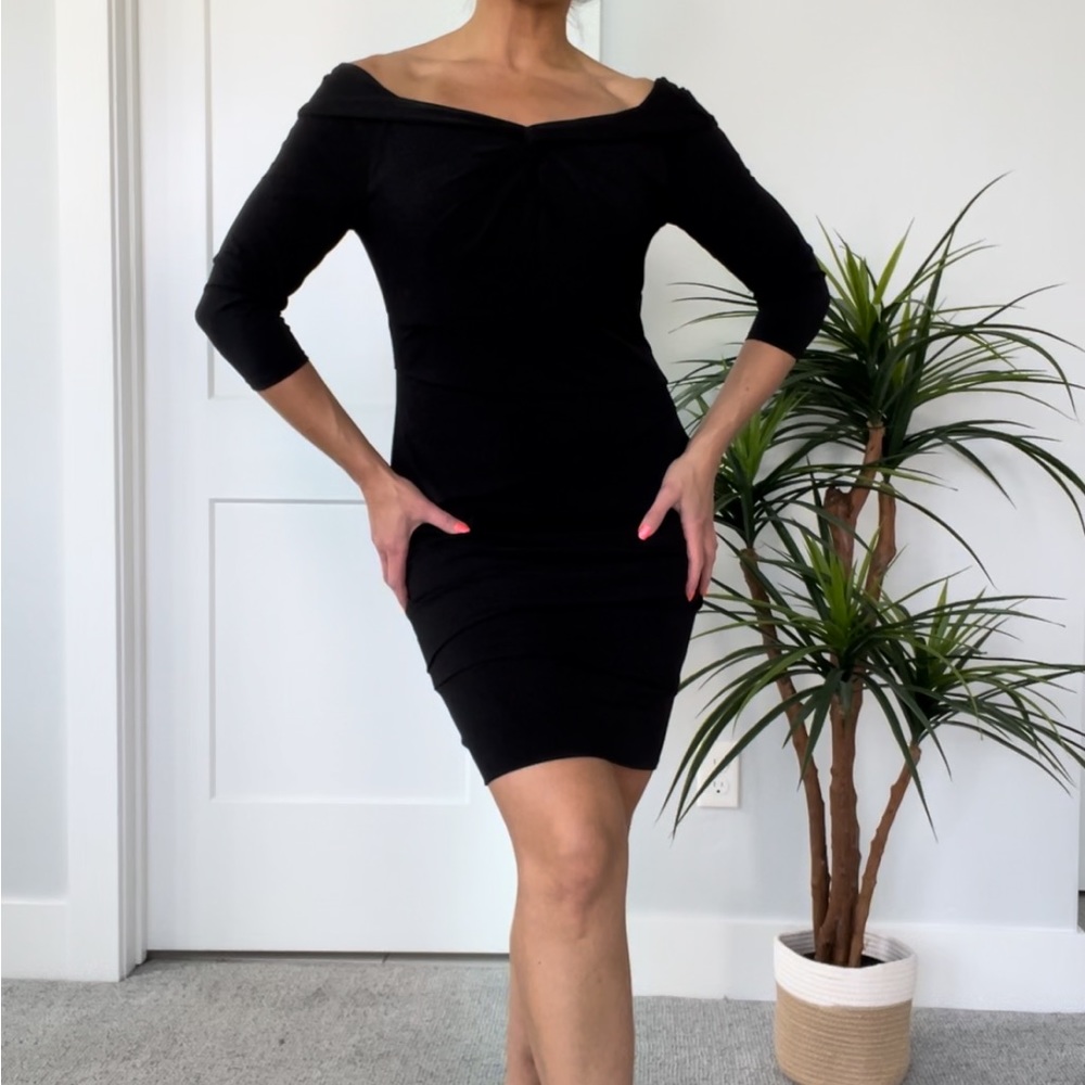 WHBM Black Dress